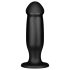 BUTTR AH-1 - Dildo Anal com Ventosa (Preto)