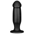 BUTTR AH-1 - consolador anal com ventosa - silicone preto