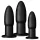 BUTTR - kit de treinamento anal - silicone preto