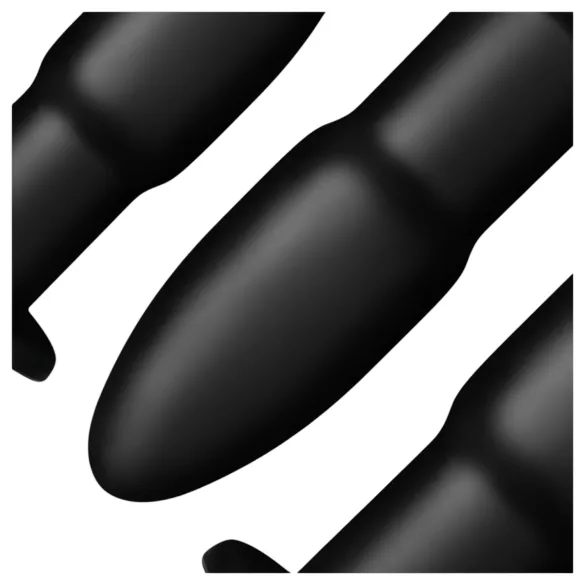 BUTTR - kit de treinamento anal - silicone preto