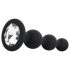 EasyToys - Plug Anal com Pérolas (preto)