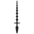 EasyToys - plug anal 2 em 1 - silicone preto