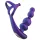 Hueman Stellar Force - anel peniano com vibrador anal (roxo)