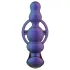 Hueman Stellar Force - anel peniano com vibrador anal (roxo)