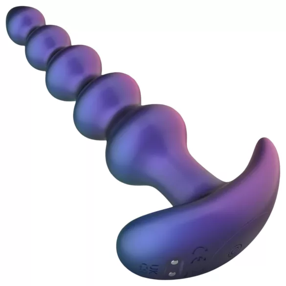 Hueman Galaxy Force - vibrador anal com controlo remoto (roxo)
