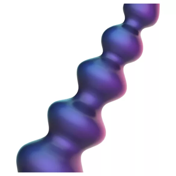 Hueman Galaxy Force - vibrador anal com controlo remoto (roxo)