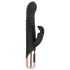 Rosy Gold - Vibrador Preto com Braço Estimulador