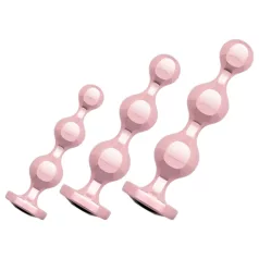 Rosy Gold - plug anal kit - metal dourado