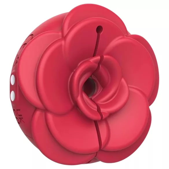 Teazers Rose - clipe vibratório mamilo - silicone vermelho