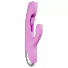   Good Vibes Only - vibrador com alavanca para o clitóris e dedo móvel (roxo)