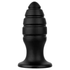 BUTTR Aftershock - plug anal gigante (preto) - 23 cm