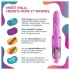 Good Vibes Only - vibrador com braço rotativo e estimulador de clitóris (rosa)