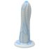 Ylva & Dite Prickly Pear - Dildo texturizado (branco-azul)