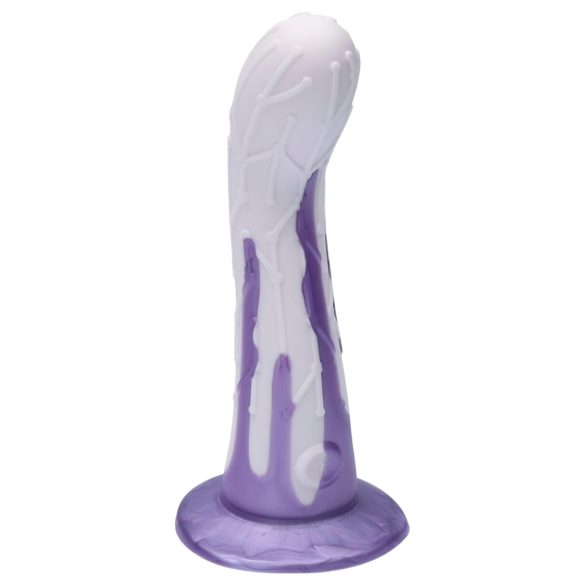 Dildo Ylva & Dite Cryptodite ventosa decorado (rosa-lilás)