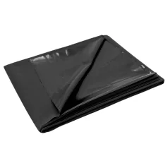 Kiotos - Lençol de PVC fino (preto)