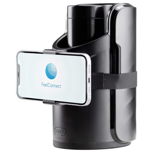Kiiroo Keon - suporte para telefone com masturbador (preto)