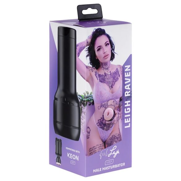 Kiiroo Leigh Raven - masturbador em formato natural