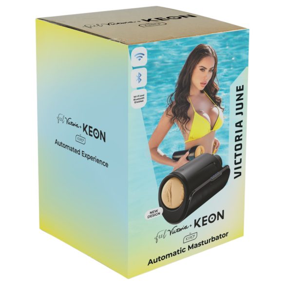 Kiiroo Keon Wifi + Victoria June - Masturbador de Vagina (Natural)