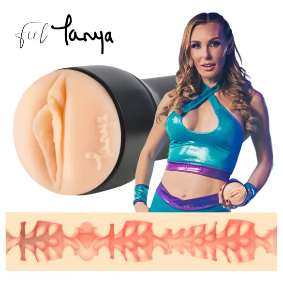 Kiiroo Tanya Tate - masturbador vaginal masculino - compatível PowerBlow