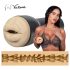 Kiiroo Victoria June – Boca Artificial PowerBlow Compatível (Cor Natural)
