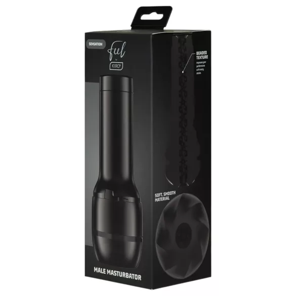 Kiiroo - masturbador masculino compatível PowerBlow - sensação realista - preto