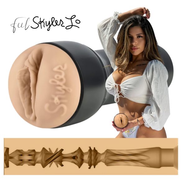 Kiiroo Skyler Lo - Masturbador Realista Compatível com PowerBlow (cor natural)