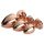 Conjunto de plugs anais Coração - Rosegold (3 peças)