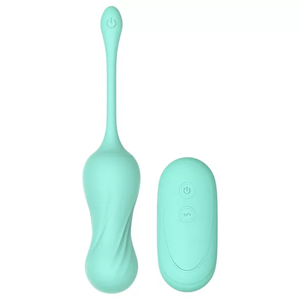 Loja de Doces - Ovo Vibrador Rádio a Bateria (menta)
