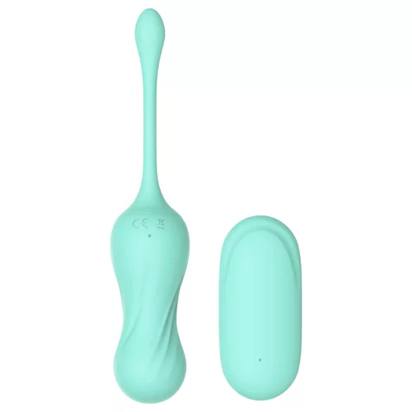 Loja de Doces - Ovo Vibrador Rádio a Bateria (menta)