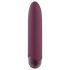 Glam - mini vibrador roxo à prova d'água com bateria recarregável