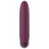 Glam - mini vibrador roxo à prova d'água com bateria recarregável