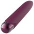 Glam - mini vibrador roxo à prova d'água com bateria recarregável