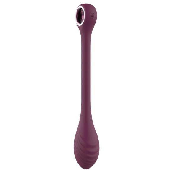 Glam - Vibrador flexível recarregável e à prova d'água para Ponto G (roxo)