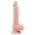 Sr. Dixx 7.6 - Dildo ventosa com escroto - natural (19,5 cm)