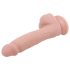 Sr. Dixx 7.6 - Dildo ventosa com escroto - natural (19,5 cm)