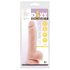 Sr. Dixx 7.6 - Dildo ventosa com escroto - natural (19,5 cm)