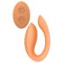 Glam - vibrador duplo sem fio (laranja)