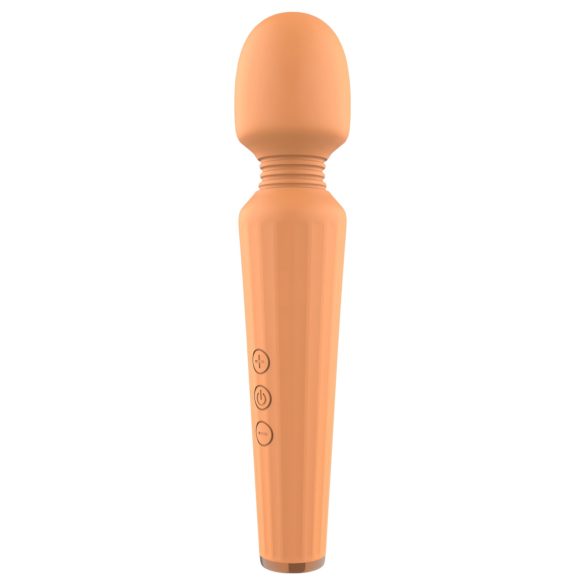Glam - vibrador massajador recarregável (laranja)