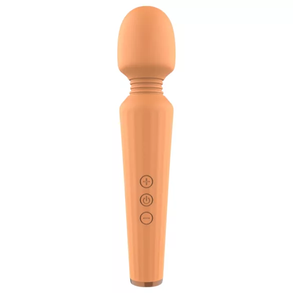 Glam - vibrador massageador recarregável - laranja