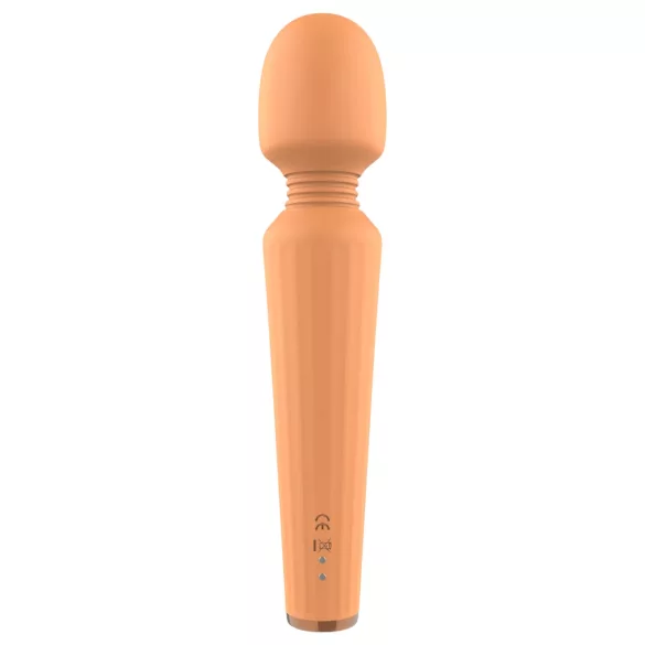Glam - vibrador massageador recarregável - laranja