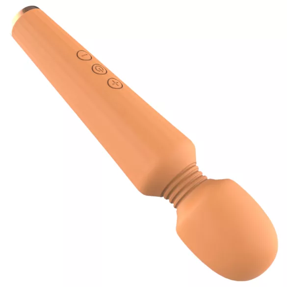 Glam - vibrador massageador recarregável - laranja