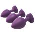 Conjunto de Treinamento Anal Flirts - Kit de Plugues (3 peças) - Roxo