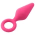 Flirts Pull Plug - plug anal pequeno - silicone rosa