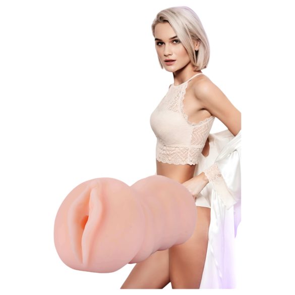 A Vizinha Sensual Tracey - masturbador vibratório (pele natural)