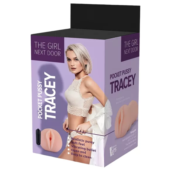 The Girl Next Door Tracey - masturbador masculino vibratório