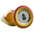 Glamour Glass - vibrador anal pontiagudo de vidro com rádio (colorido)