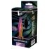 Glamour Glass - vibrador anal pontiagudo de vidro com rádio (colorido)