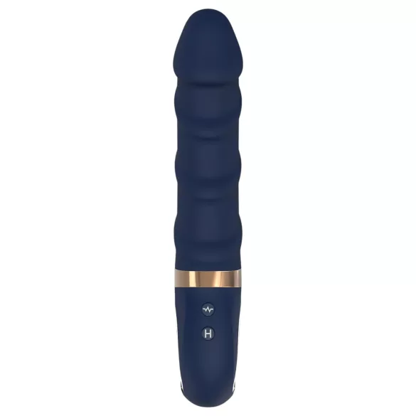 Goddess Belenos - vibrador ponto G com aquecimento - silicone azul