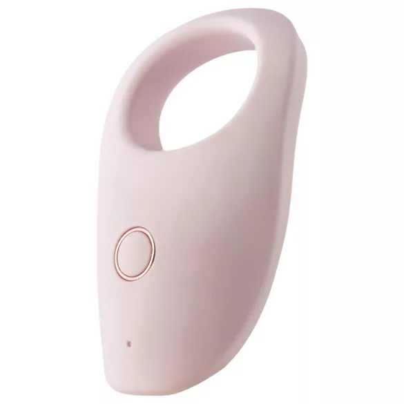 Vivre Bibi - anel peniano vibratório recarregável - silicone rosa