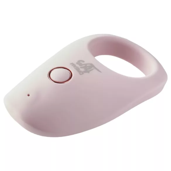 Vivre Bibi - anel peniano vibratório recarregável - silicone rosa